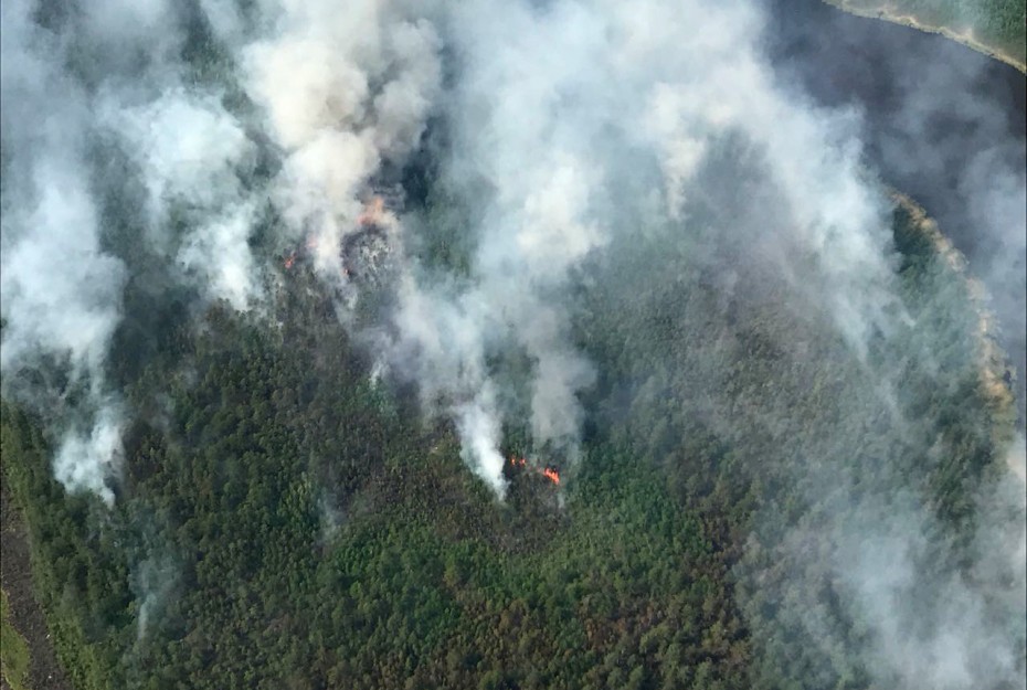 Оперативная информация о лесных пожарах в Якутии на 31 июля