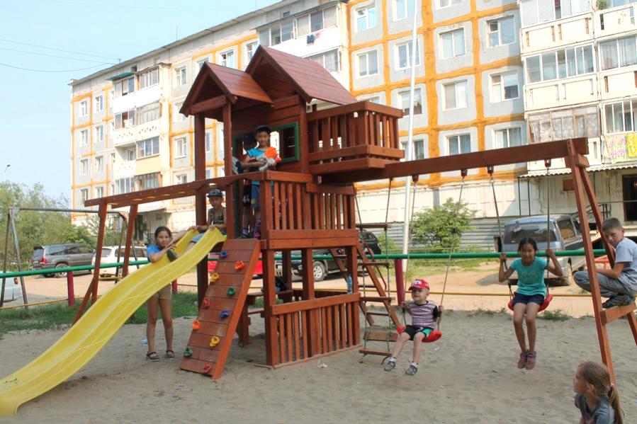 В Якутске детские площадки будут переданы собственникам домов