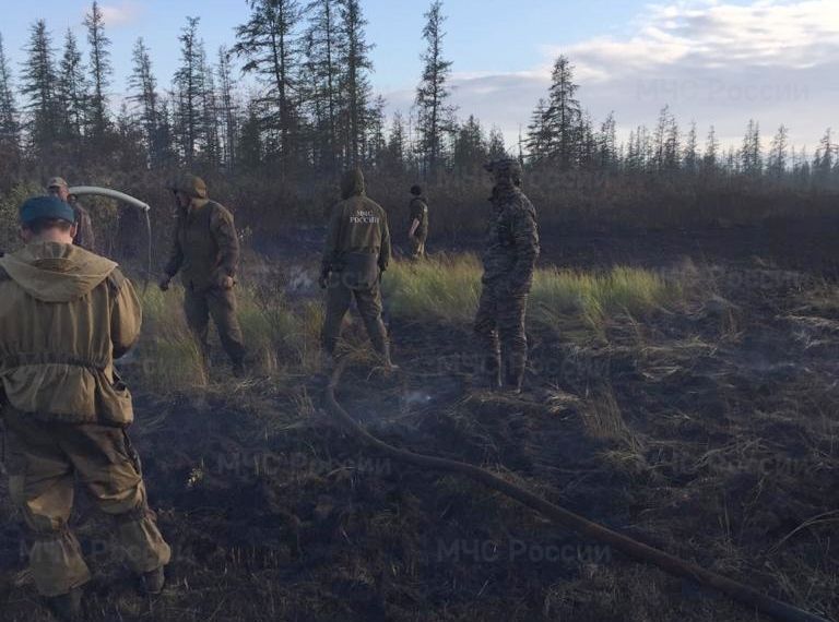 На территории Якутии действует 120 природных пожаров