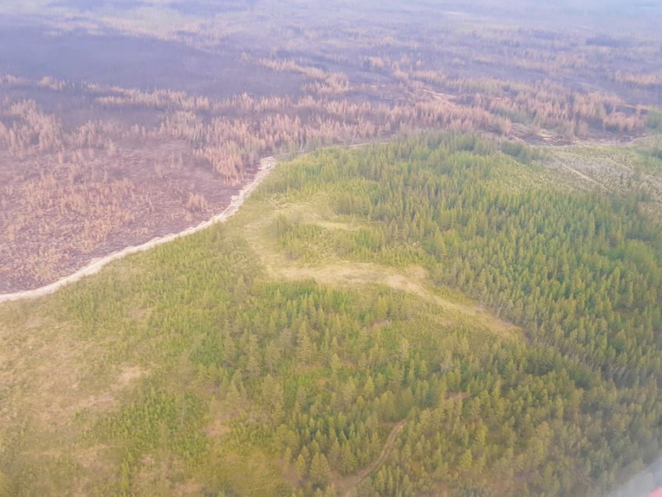 На территории Якутии действует 92 природных пожара