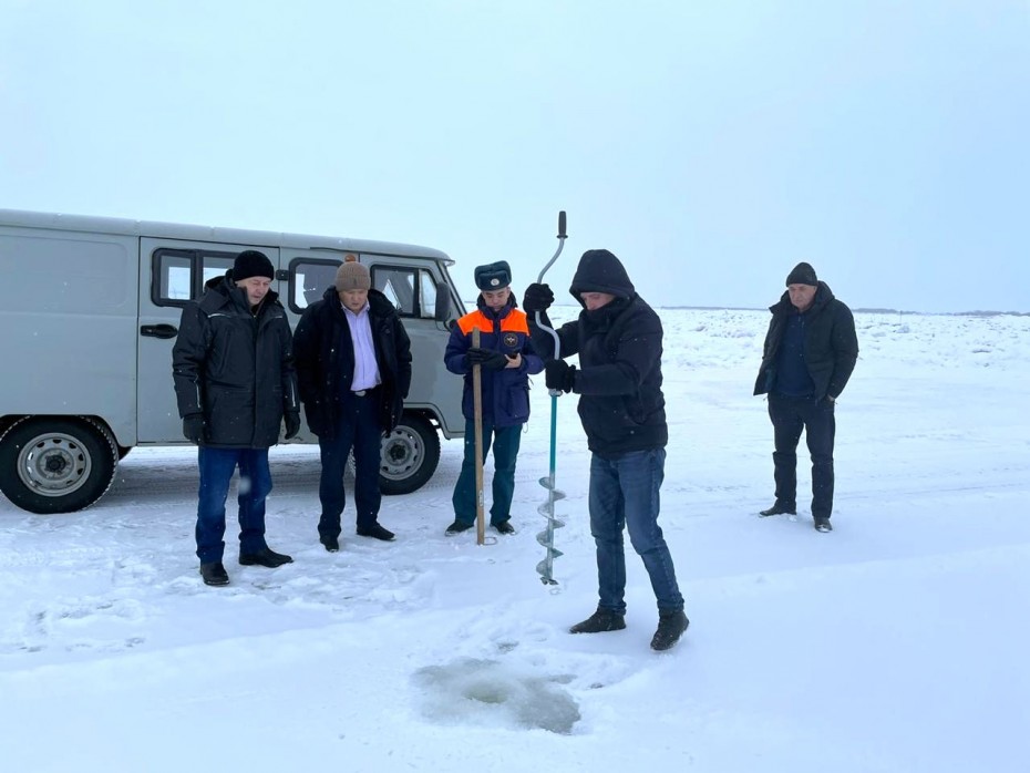 Официально открыта ледовая переправа «Хатассы – Павловск» через реку Лена