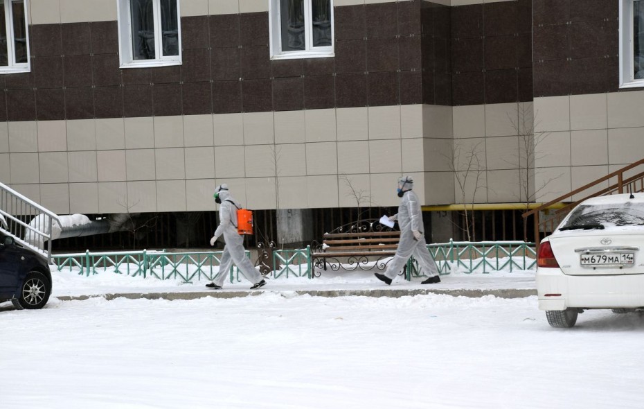 В Якутске после выявления факта халтурной дезинфекции отчеты об обработке подъездов дополняют видео