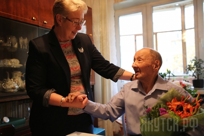 Почетному жителю Якутска исполнилось 103 года
