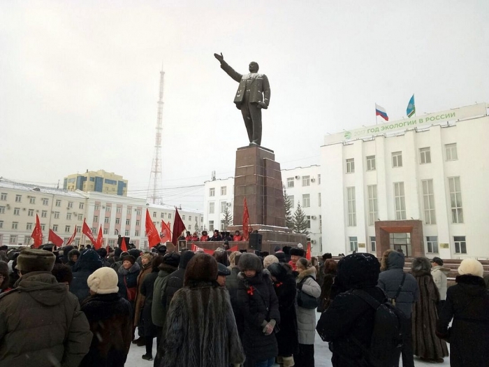 Очередной блэкаут в Якутске совпал с празднованием 100-летия Великой Октябрьской революции