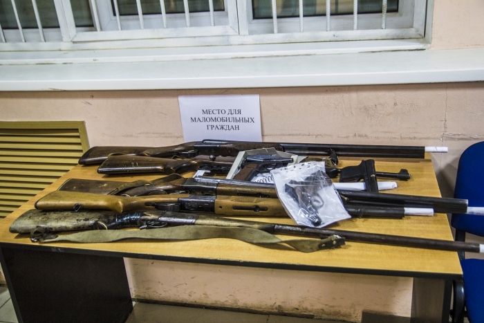 Сотрудники Росгвардии в Якутии за неделю изъяли 85 единиц оружия