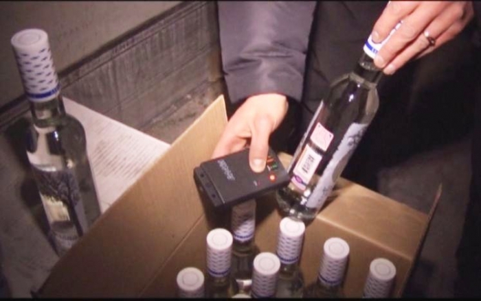 10 тысяч бутылок поддельного алкоголя изъято в Нерюнгри