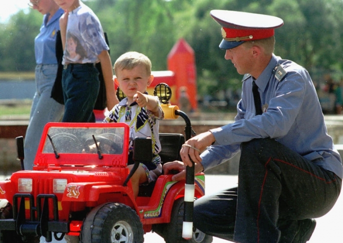 ГАИ Якутка: водитель будь внимателен с детьми!
