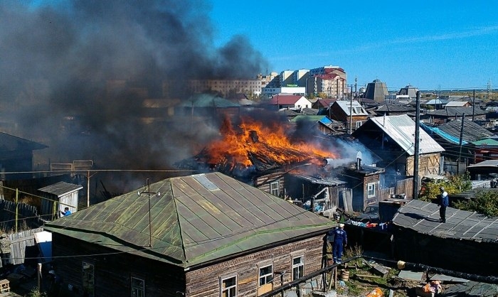 Два пожара в Якутске – замыкание и халатность