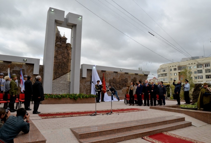 Открытие народного мемориального комплекса «Солдат Туймаады». Фотоотчёт