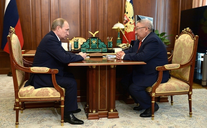 Рабочая встреча с главой Республики Саха (Якутия) Егором Борисовым