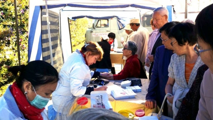 215 человек осмотрели медики в ходе акции «Здоровое сердце Якутска»