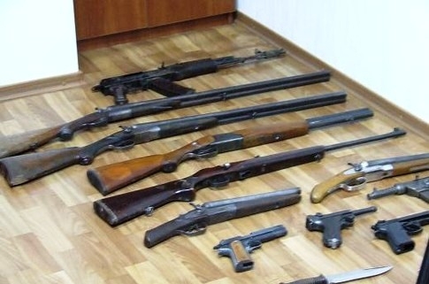 За выходные у якутян изъято 45 единиц оружия