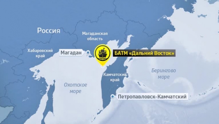 54 человека затонули в Охотском море на траулере  «Дальний Восток»