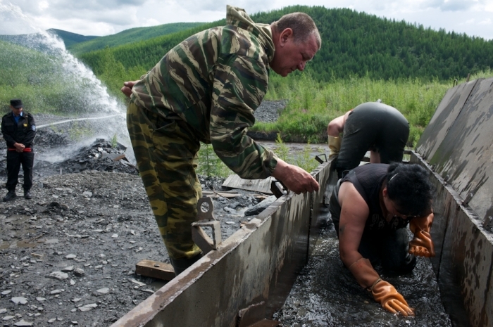 На золотых приисках Якутии начался промывочный сезон