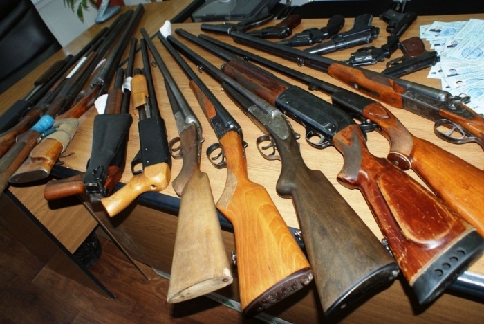 В Якутии за первый квартал 2015 года изъято более 3 тысяч единиц оружия