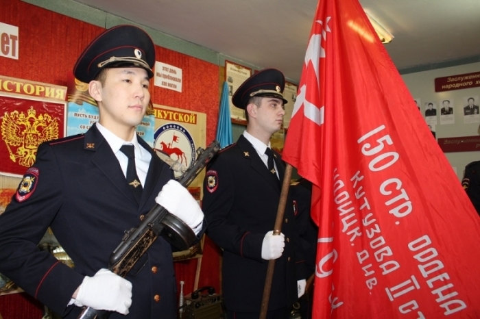 В музее МВД Якутии состоялась торжественная церемония передачи Знамени Победы