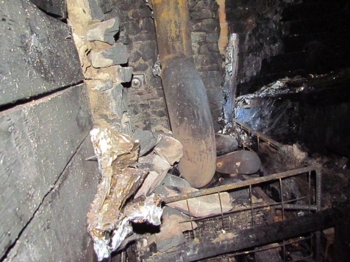 В Якутске сгорел гараж с сауной