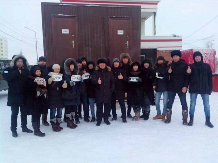 «Стоп Хам» по якутски: инспекторы ГАИ эвакуируют машины