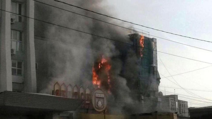 Дурная карма: в Якутске произошел пожар в ресторане "Якутск" 
