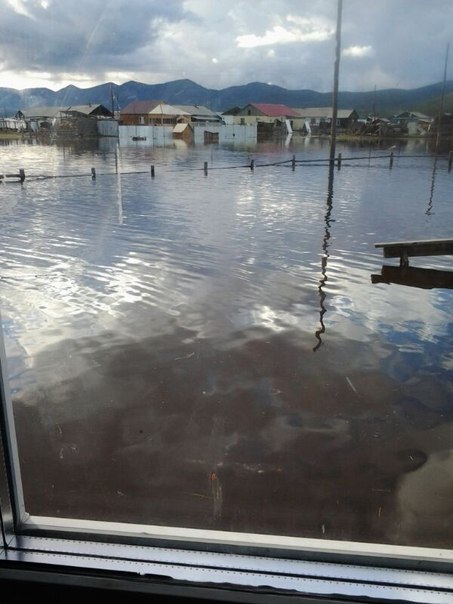 Село Ючюгей Оймяконского района ушло в воду (фото)