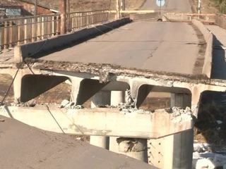На трассе Р-504 «Колыма» рухнул мост
