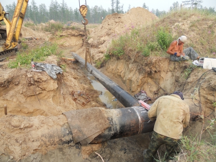 Новую нитку газопровода в Якутии введут в эксплуатацию в ноябре