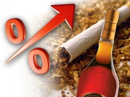 С 1 января начнут дорожать сигареты, алкоголь и бензин