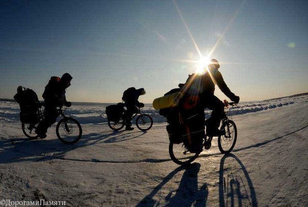 Томские велосипедисты: «в минус 50 мы чувствовали себя достаточно комфортно»