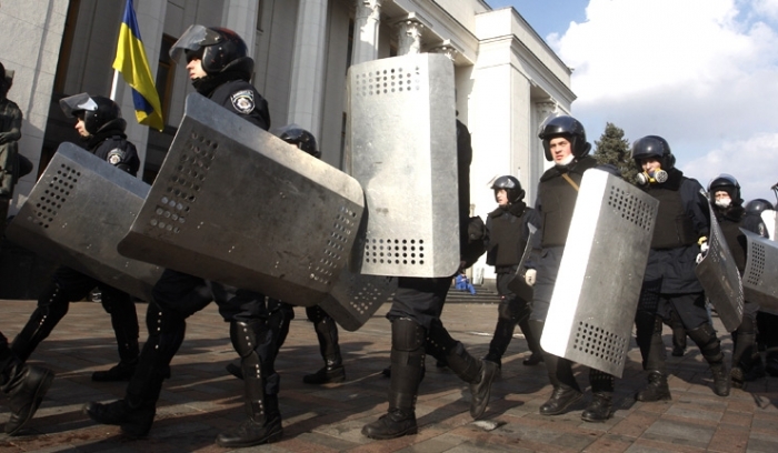 На Украине распущено спецподразделение МВД «Беркут»