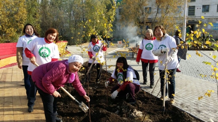 В Центральном округе проведена экологическая акция «Зеленая Россия»