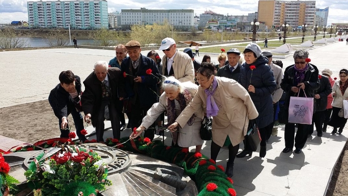 Для ветеранов города Якутска проведено мероприятие «Теплый май»