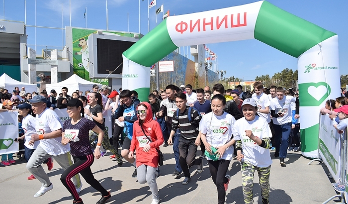 "Зеленый марафон" прошел в Якутске