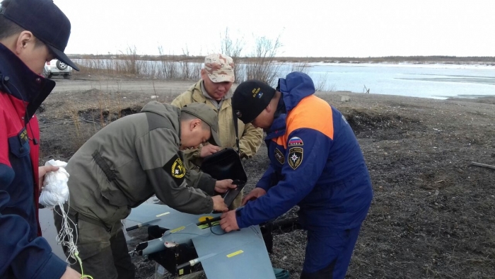 Беспилотники доказали свою экономичность в период паводка в Якутии