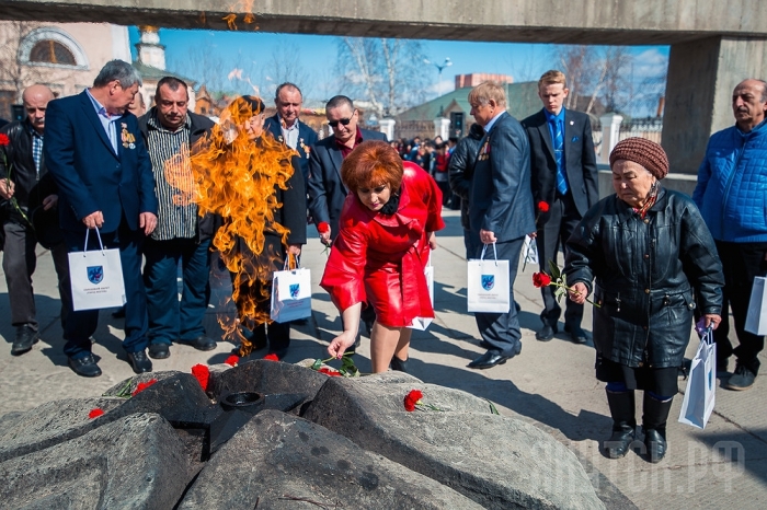 Горожане почтили память погибших в аварии на Чернобыльской АЭС