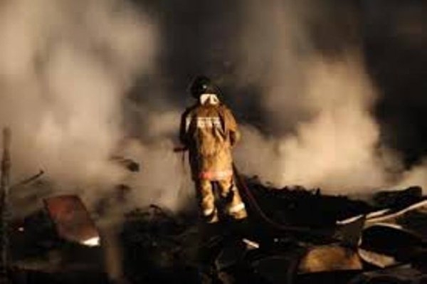 В Батагае огнеборцы ликвидировали возгорание в хотоне