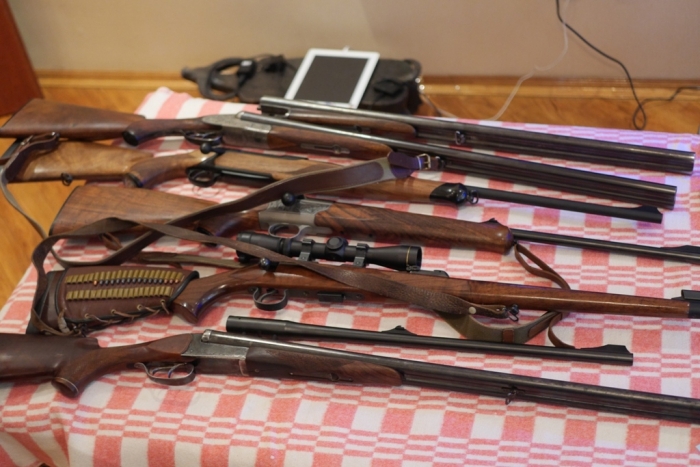 В Якутске сотрудники Росгвардии изъяли 18 единиц оружия