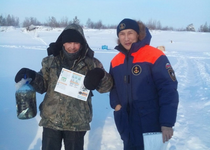 Акция «Безопасный лёд» проводится в Якутии