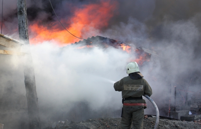 В селе Сунтар сгорела квартира, пострадавших нет