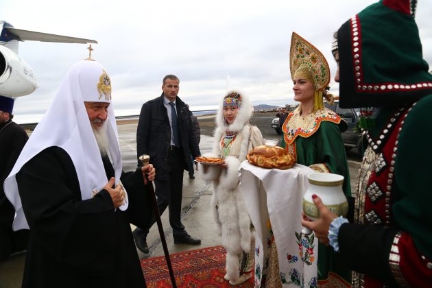 Патриарх Московский и Всея Руси Кирилл прибыл в Якутию