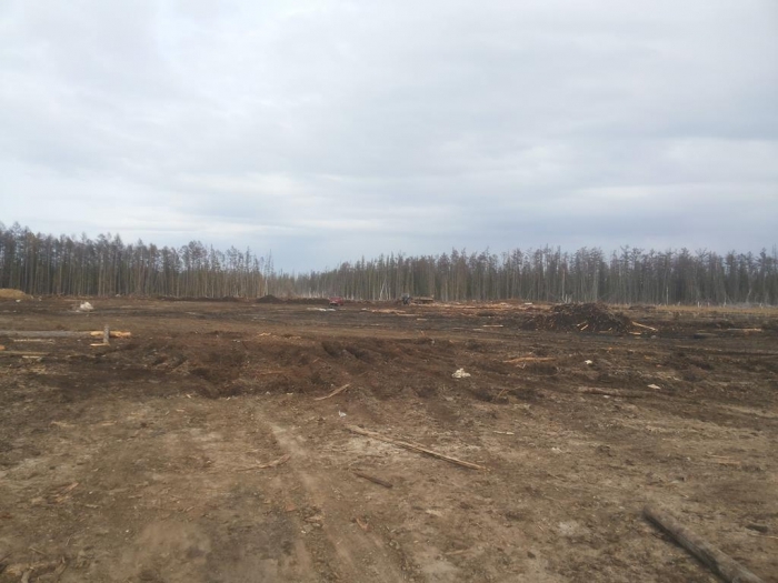 Началось восстановление загрязненного бурильщиками участка в Сунтарском улусе