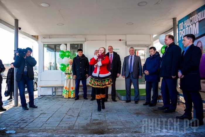 В Якутске на ЯКСМК открылась очередная теплая остановка