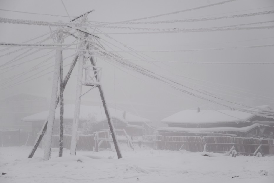 Самая низкая температура в Якутии зафиксирована на отметке -58