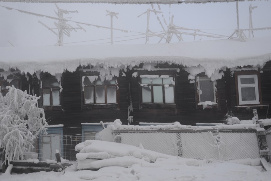 Ветхие Сайсары в пятидесятиградусный мороз: Фотографии