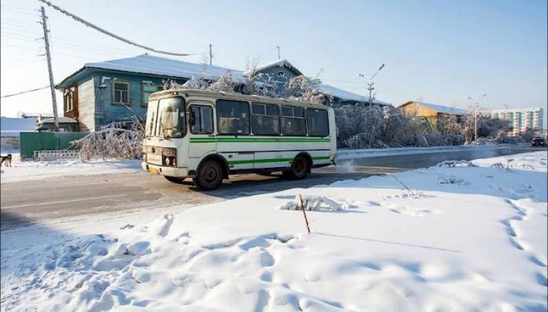 Временное изменение маршрута автобуса №6 в Якутске