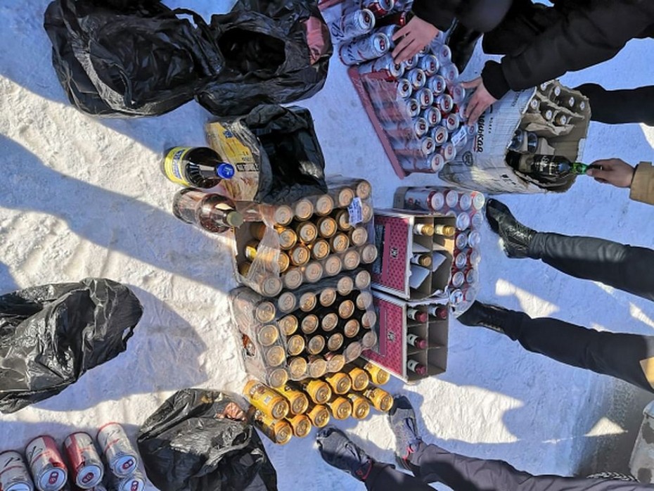 87 литров алкоголя изъяли в ходе операции «Жилой сектор» в Якутске
