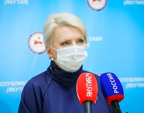 Ольга Балабкина напомнила о необходимости соблюдать дистанцию и мерах индивидуальной санитарной безопасности