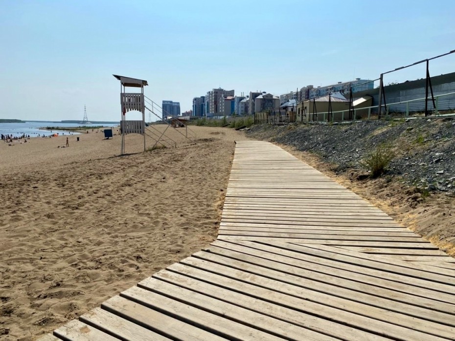 Городской пляж откроется в случае смягчения ограничительных мер