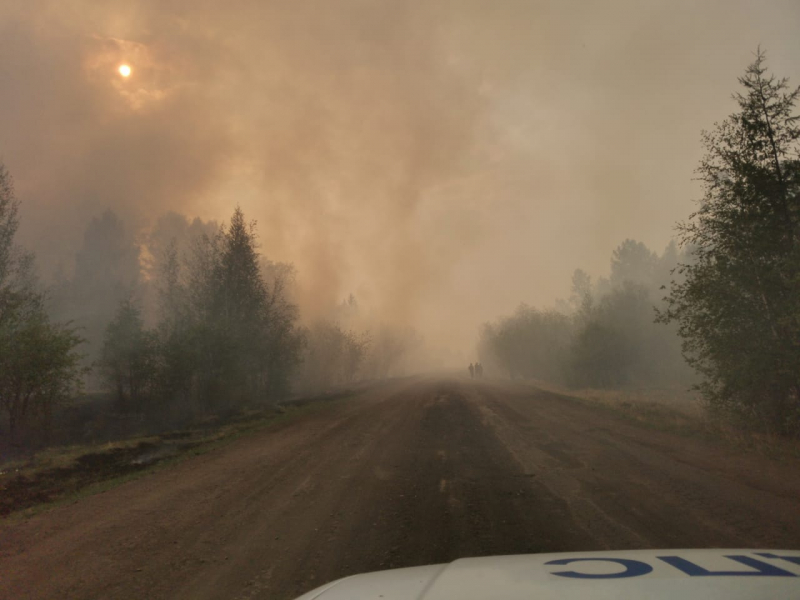 За сутки ликвидировано в Якутии 5 лесных пожаров, локализовано - 7