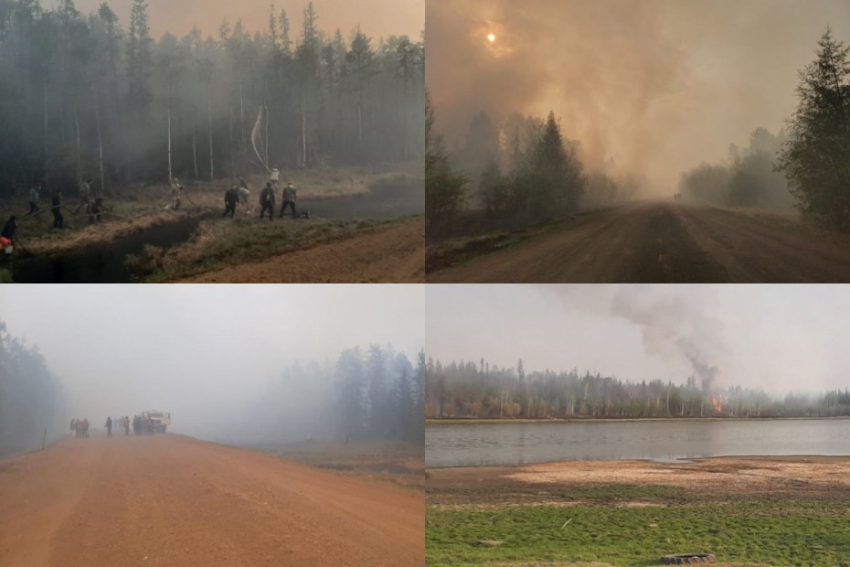 Причастных к возникновению природных пожаров в Якутии установили сотрудники полиции