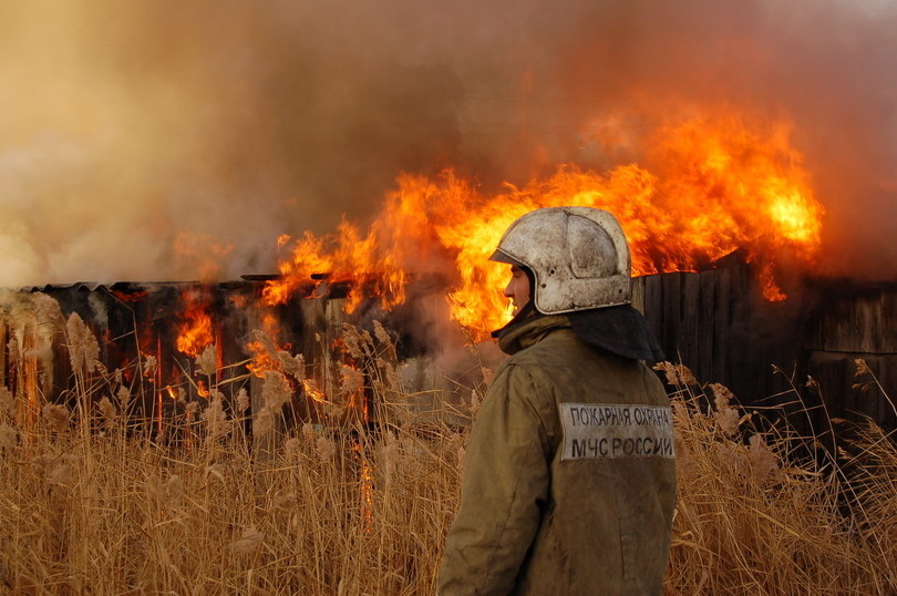 На выходных в Якутске был ликвидирован пожар на Хатынг-Юряхском шоссе